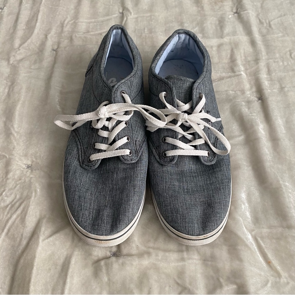 Vans Classic Heather Denim Shoes Sz 8.5